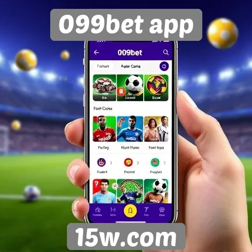 Recursos e funcionalidades disponíveis no 099bet app